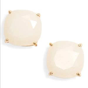 Kate Spade nude gold earrings